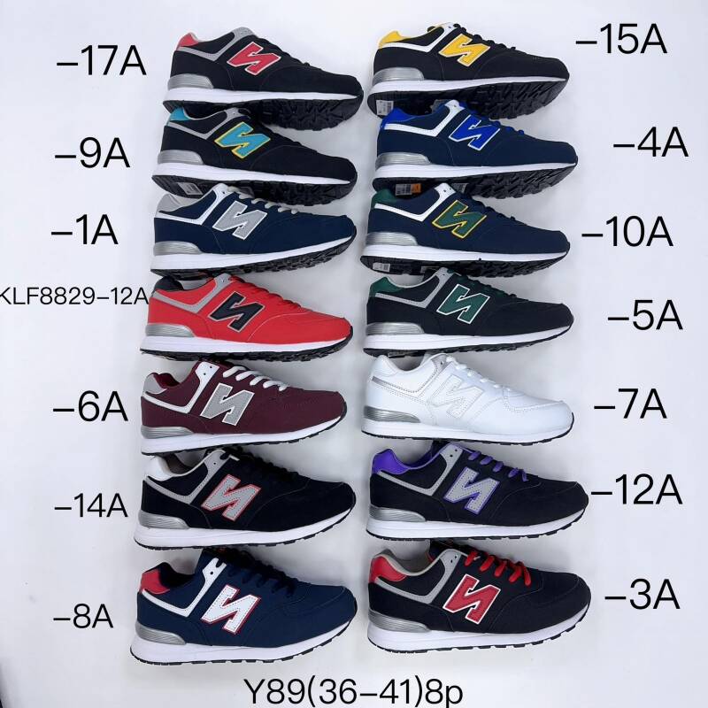 Buty sportowe damskie Roz 36-41/ 8 par 1